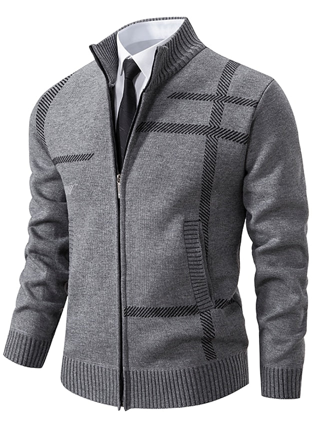 Eliodoro | Stilvoller Reißverschluss Herren Pullover