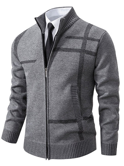 Eliodoro | Stilvoller Reißverschluss Herren Pullover