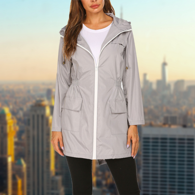 Corine | Damen Regenjacke Wasserdicht | Leichte