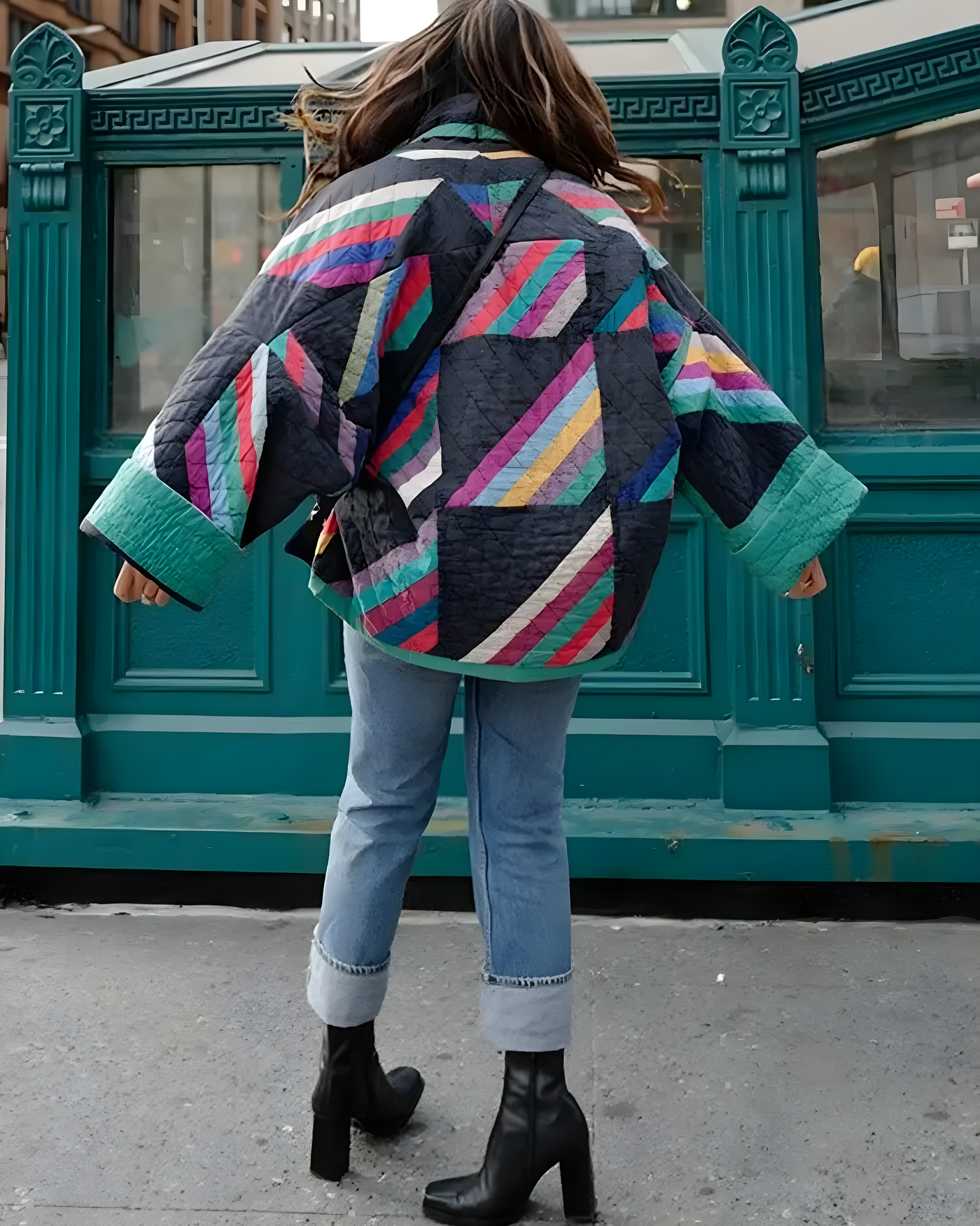 ALINA™ - ÜBERGROẞE VINTAGE-JACKE