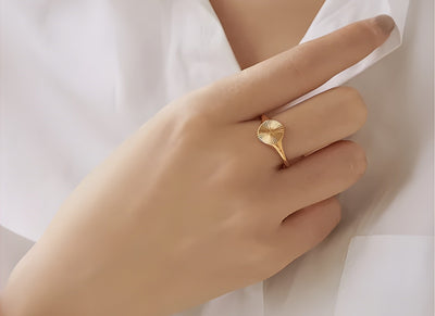 Tory Ring | Vergoldet