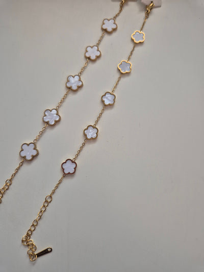 Lana Kleeblatt-Armband | Vergoldet
