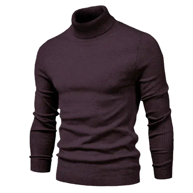Roderich | Rollkragenpullover Herren | Schwarz Pullover
