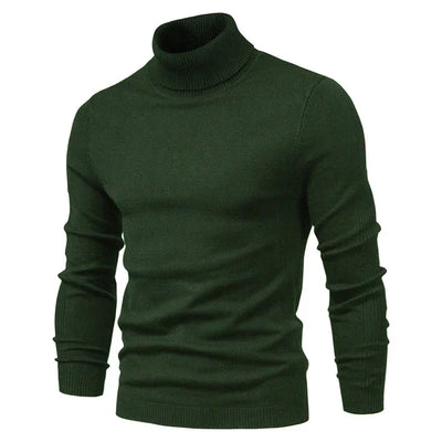 Roderich | Rollkragenpullover Herren | Schwarz Pullover