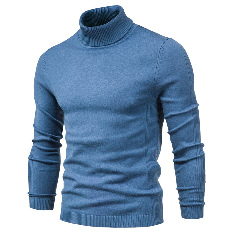 Roderich | Rollkragenpullover Herren | Schwarz Pullover