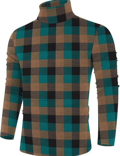 Dacian | Herren Rollkragenpullover Schwarz | Kurz