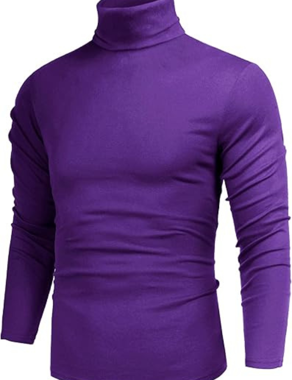 Dacian | Herren Rollkragenpullover Schwarz | Kurz
