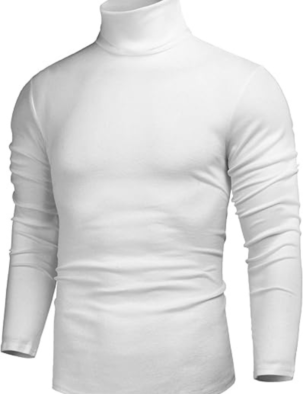 Dacian | Herren Rollkragenpullover Schwarz | Kurz