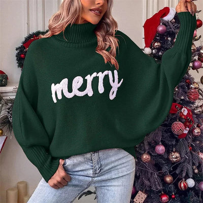 Gemütlicher Rollkragenpullover für Weihnachten - Alina
