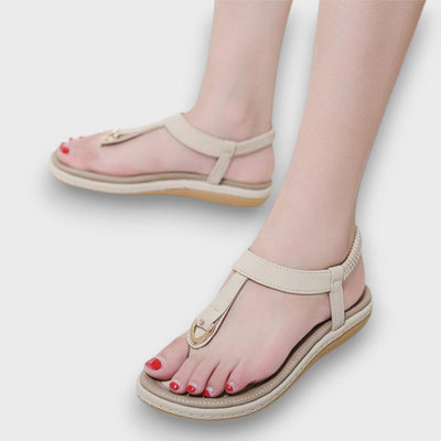 Solea – Komfort-Zehentrenner mit elastischem Riemen