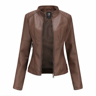 Schicke Lederjacke für Frauen - Berthe