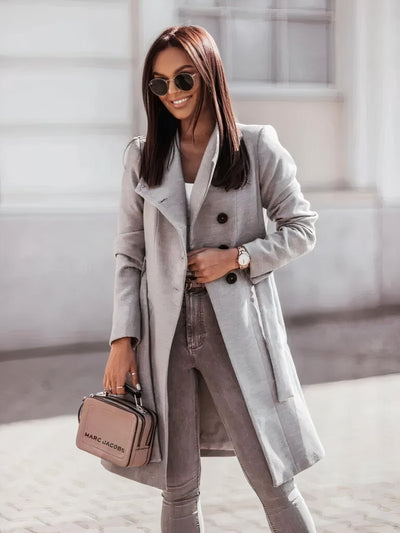 Schicker warmer Trenchcoat für Frauen - Melissa