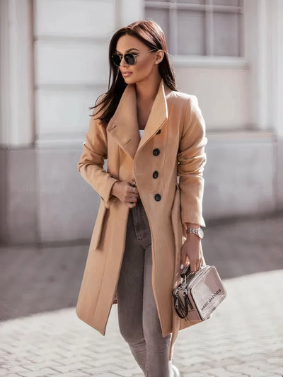 Schicker warmer Trenchcoat für Frauen - Melissa
