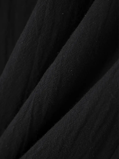 Harris | Herren Schwarz Hemd | Button Down