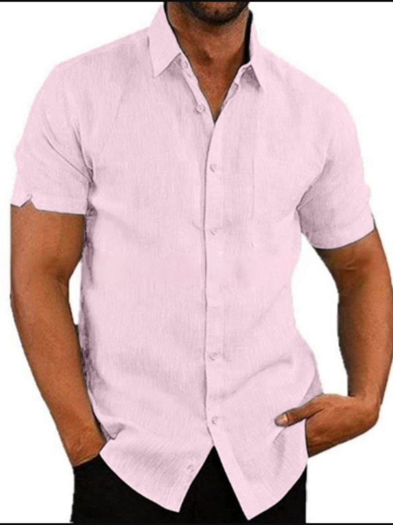 Harris | Herren Schwarz Hemd | Button Down