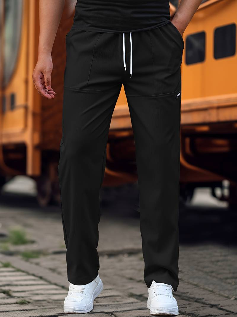 Garen | Herren Freizeithose | Schwarz