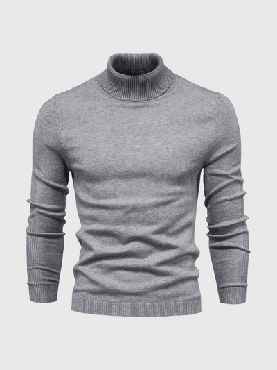 Rickiel | Rollkragenpullover Herren Schwarz | Strick pullover