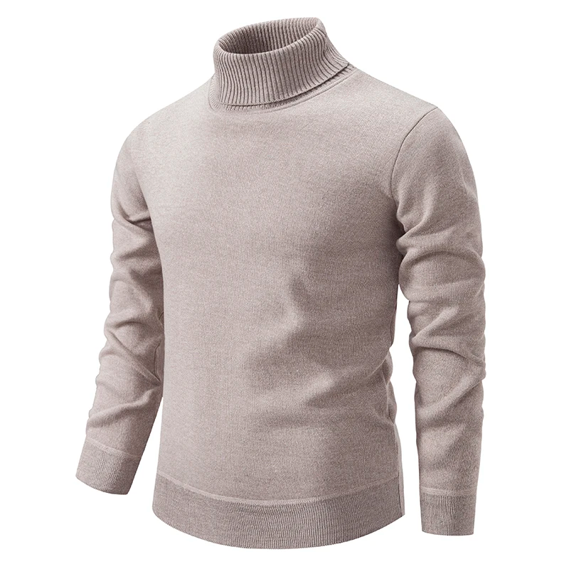Dylan | Rollkragenpullover Herren Schwarz | Warm Pullover