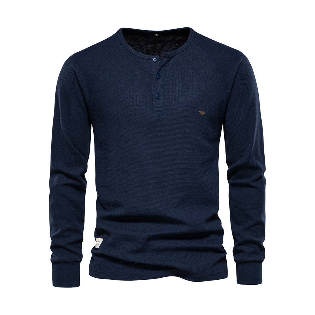 William | Herren Schwarz Sweatshirt | Langarm