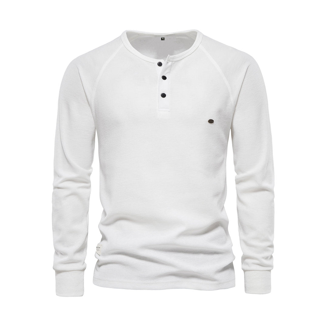 William | Herren Schwarz Sweatshirt | Langarm