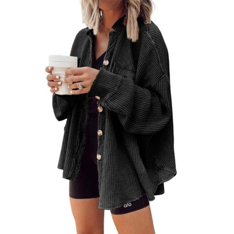 Mitch | Schwarze Westen für Damen | Leichte