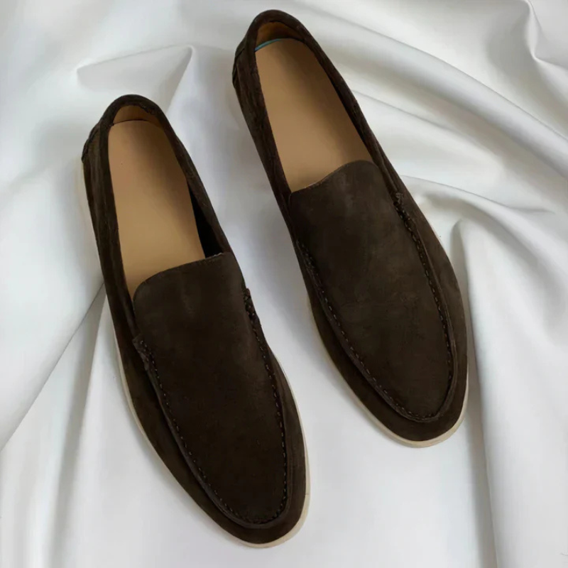 Isaac | Herren Schwarze Loafer | Bequeme