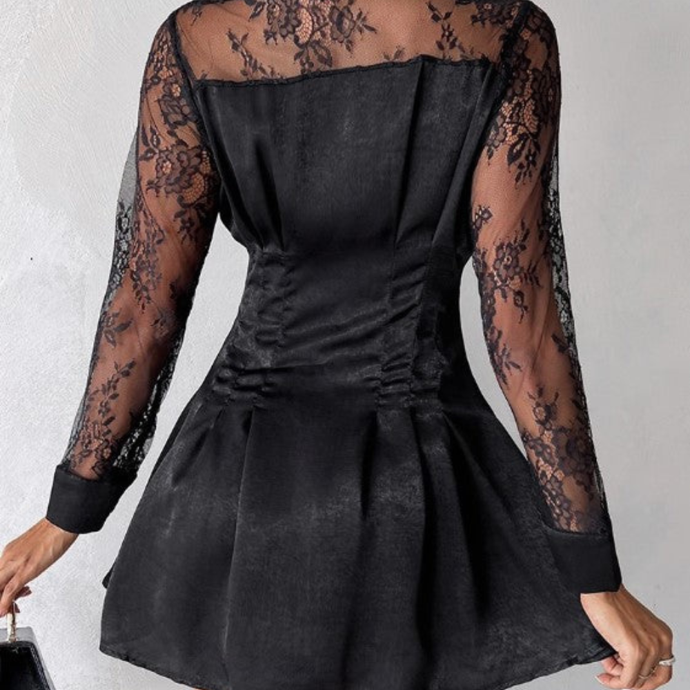 Maddie | Schwarze Partykleid | Mini