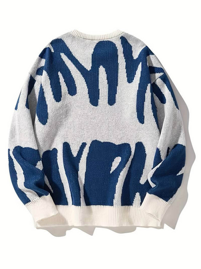 Hank | Herren Schwarzer Pullover | Oversized Sweater