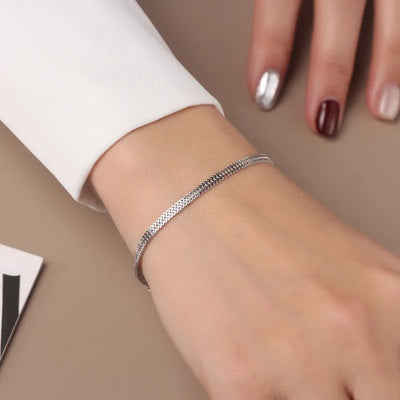 Silvia Tennisarmband - 925 Sterling Silber