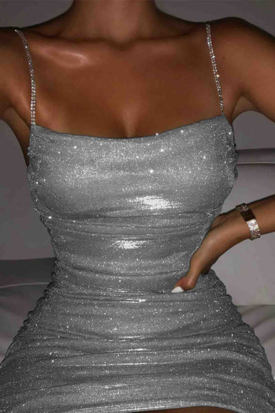 Plissiertes Minikleid für Damen – elegantes, stylisches Partykleid