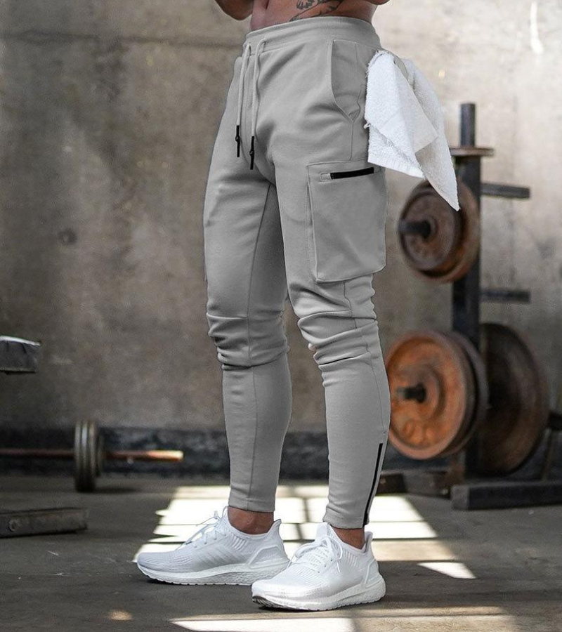 Marvin | Herren Slim Fit Jogginghose | Grau