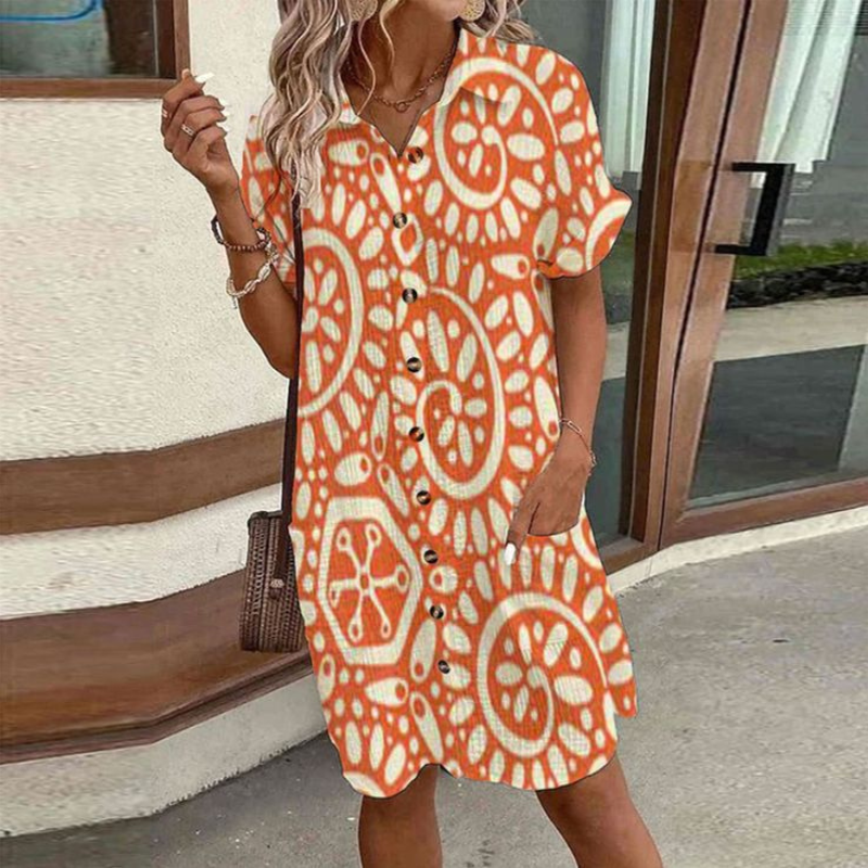 Minda | Sommer Shirtkleid | Mini