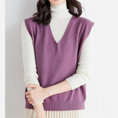ULTRA WEICHE STRICKWESTE