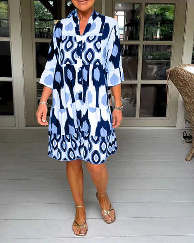 STILVOLLES PLISSEE KLEID