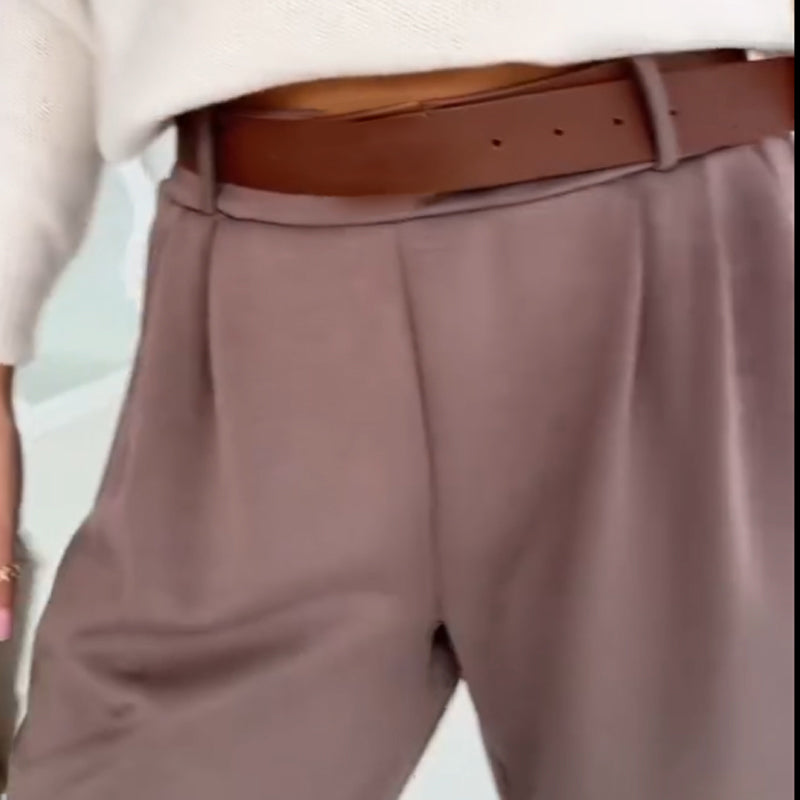 🏆Maximal 50 % Rabatt🏃‍♂️Bequeme Nine-Point Tapered-Hose für Damen