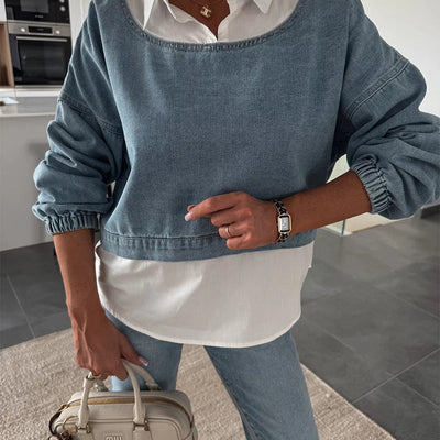 🩵 Jeans-Set Damen