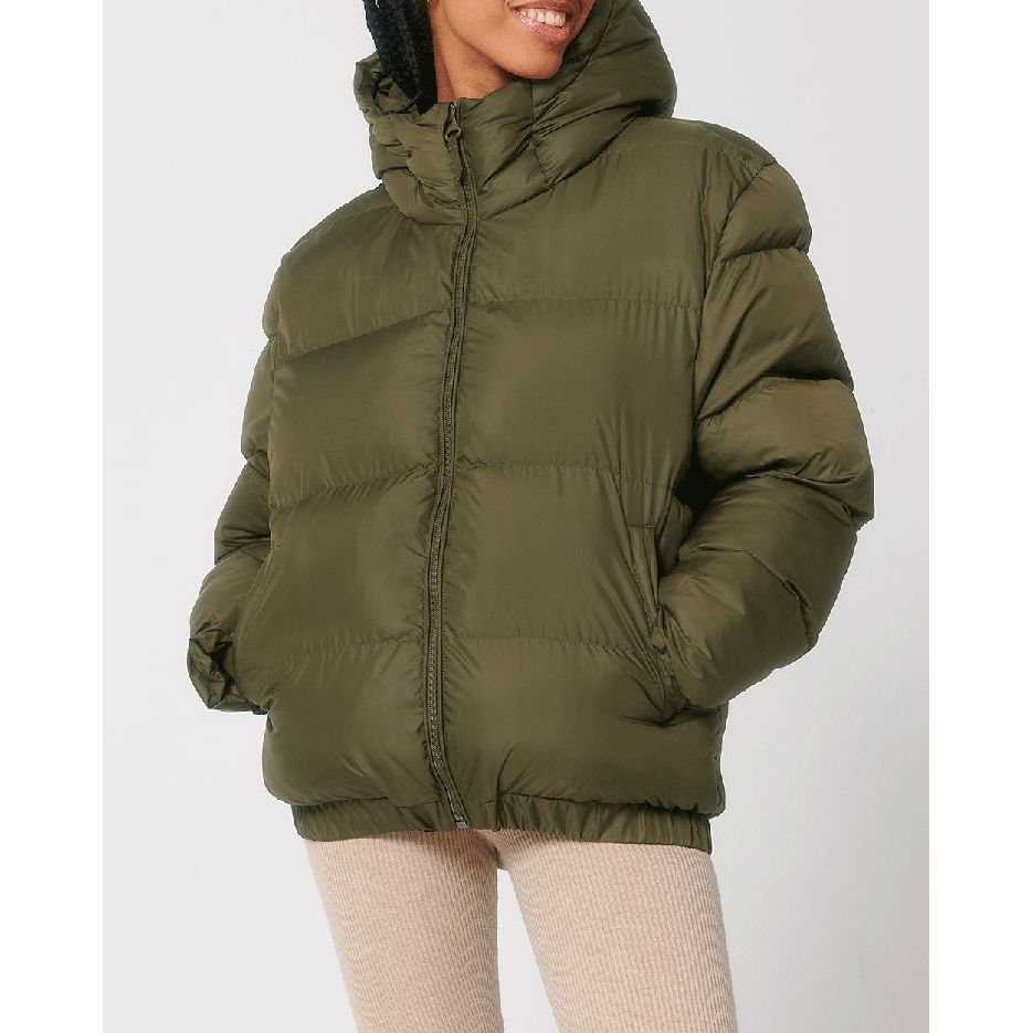 Unisex Winter Steppjacke dick gefüttert