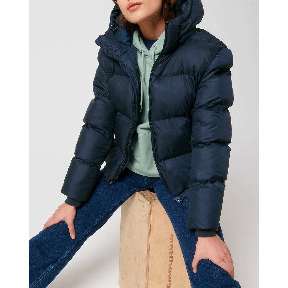 Unisex Winter Steppjacke dick gefüttert