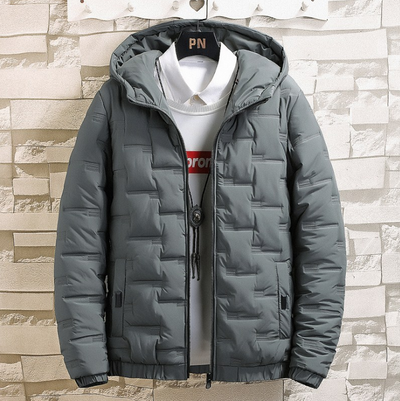 Lässige wattierte Winterjacke für Herren - Reinhold