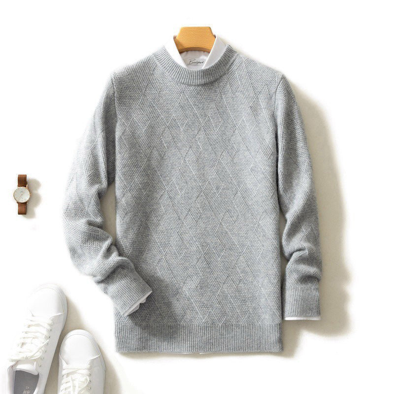 Darwin | Strick Pullover Herren | Grau Sweater