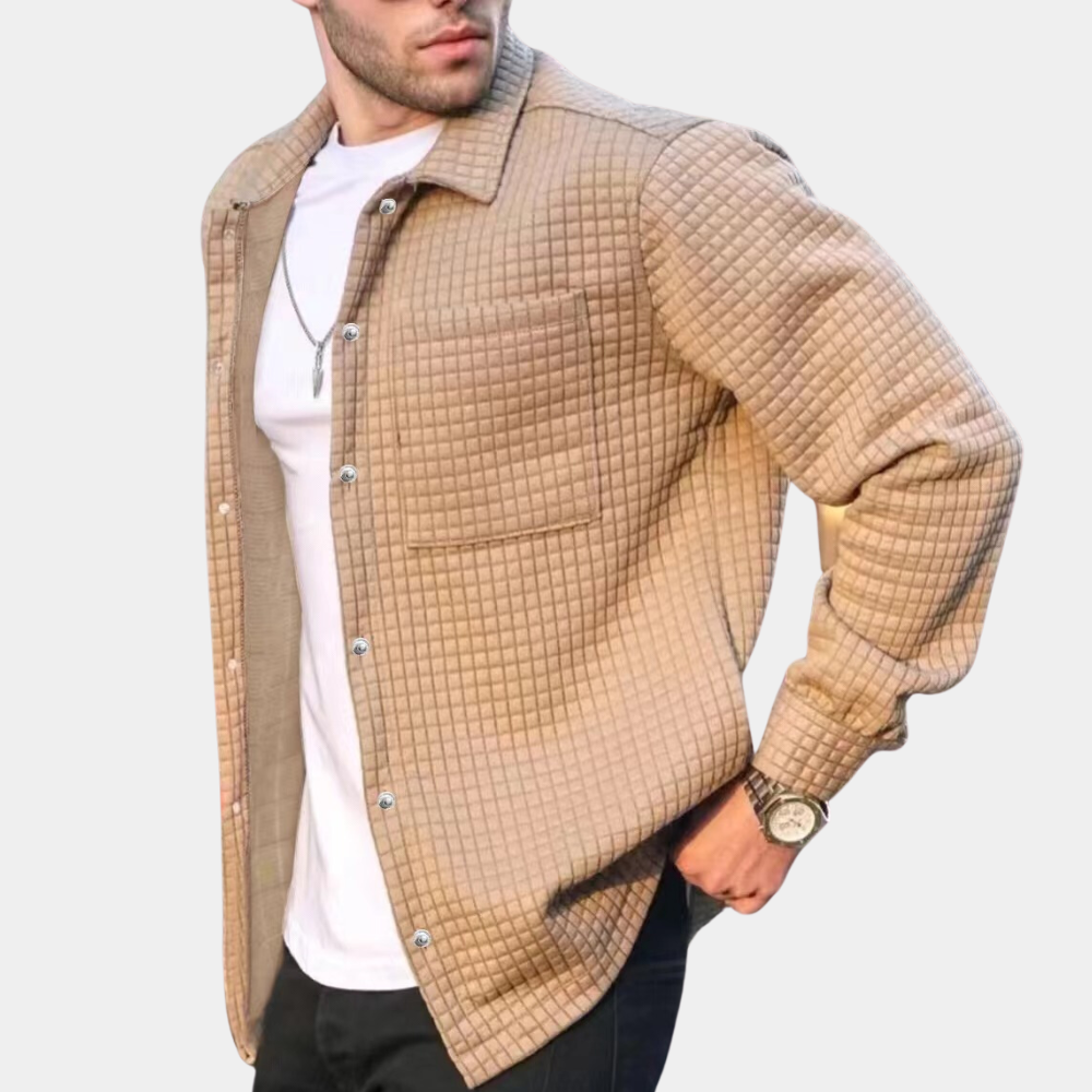 Stylische Herrenstrickjacke für kalte Tage - Magnus