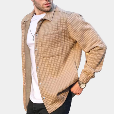 Stylische Herrenstrickjacke für kalte Tage - Magnus