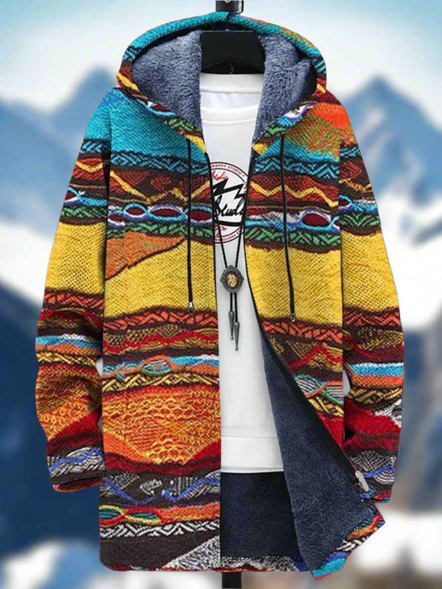 Stylische warme Jacke für Männer und Frauen - Leiara