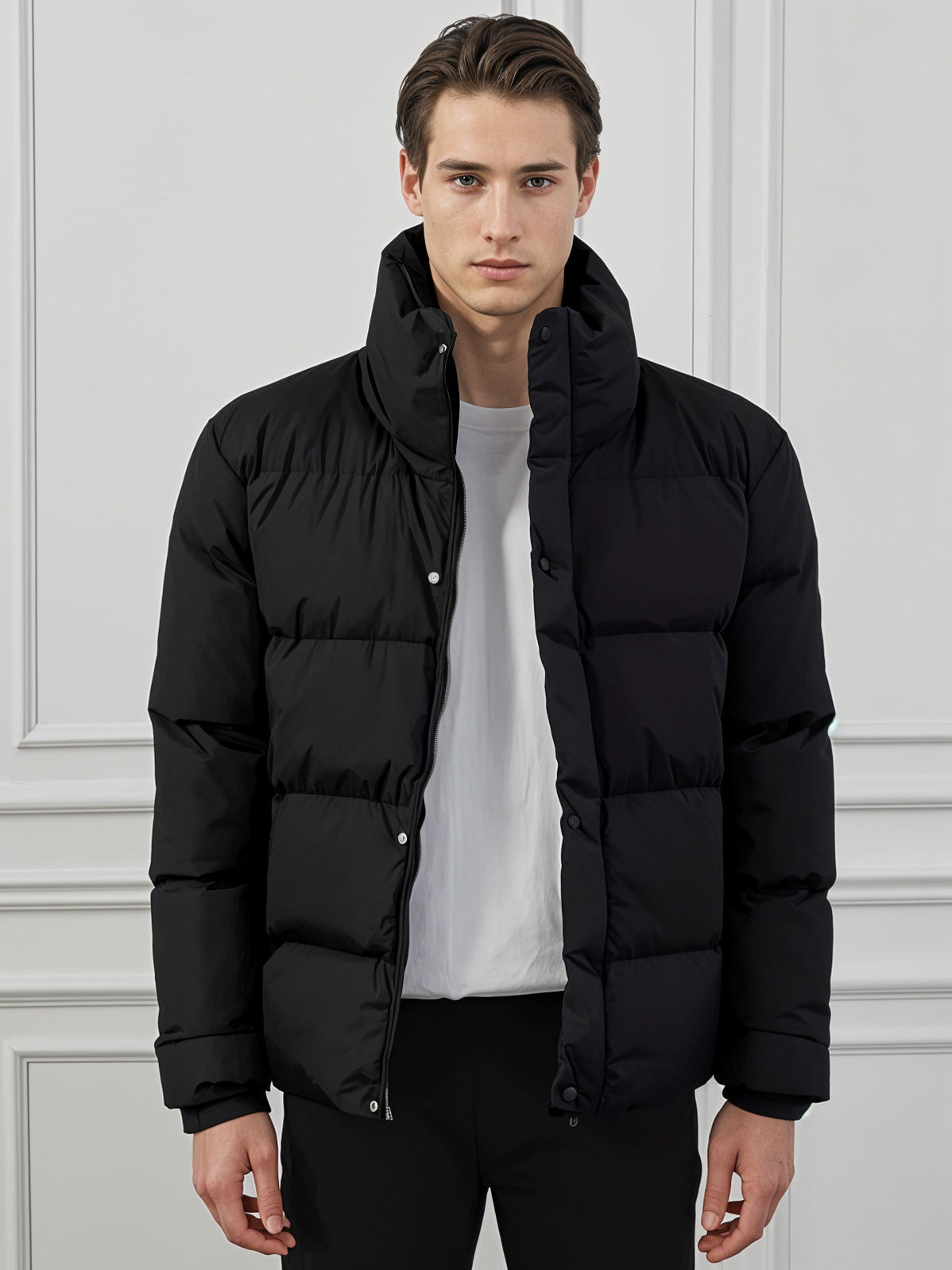 Stylischer warmer Puffermantel für Männer - Giselher