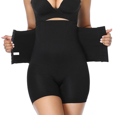 Shapewear-Shorts mit Korsettgürtel und sehr hoher Taille