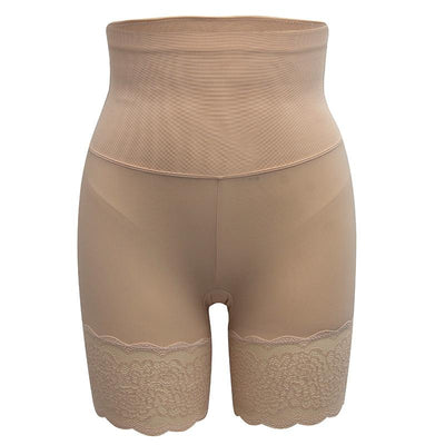 Shapewear-Shorts mit Spitzenbesatz an den Beinen