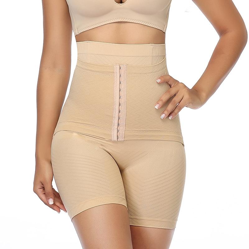 Shapewear-Shorts mit Korsettgürtel und sehr hoher Taille