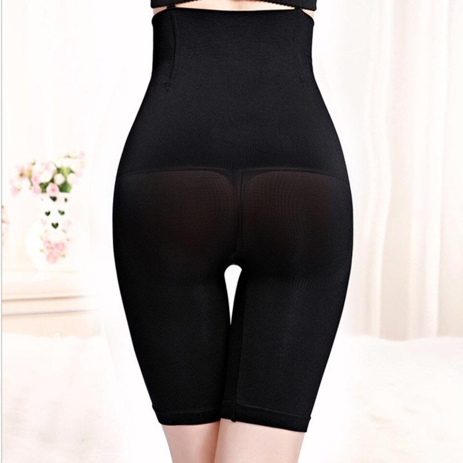 Shapewear-Shorts mit extra hoher Taille und Hose bis zur Mitte der Oberschenkel