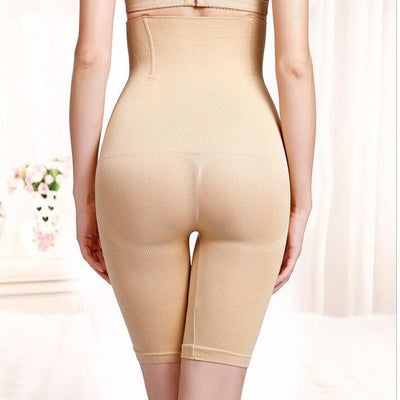 Shapewear-Shorts mit extra hoher Taille und Hose bis zur Mitte der Oberschenkel