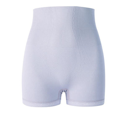 Shapewear-Shorts mit hoher Taille und dekorativer Prägung